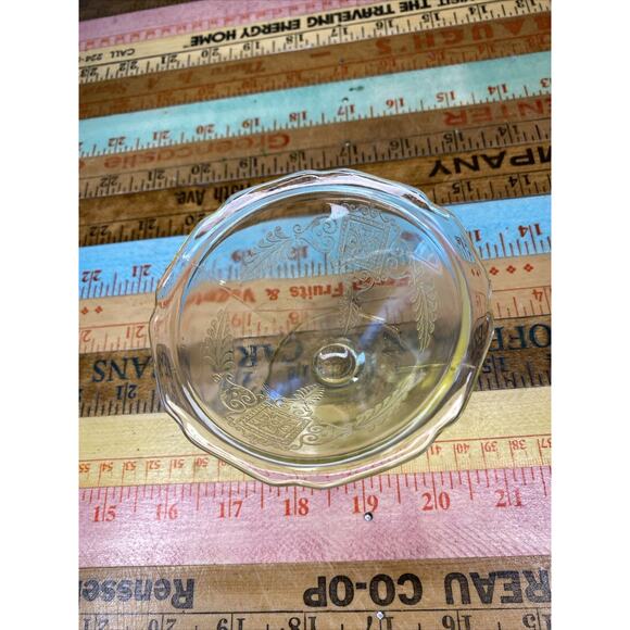 1932 ROXANA YELLOW FOOTED SHERBET HAZEL ATLAS Depression Glass Read - Picture 2 of 12